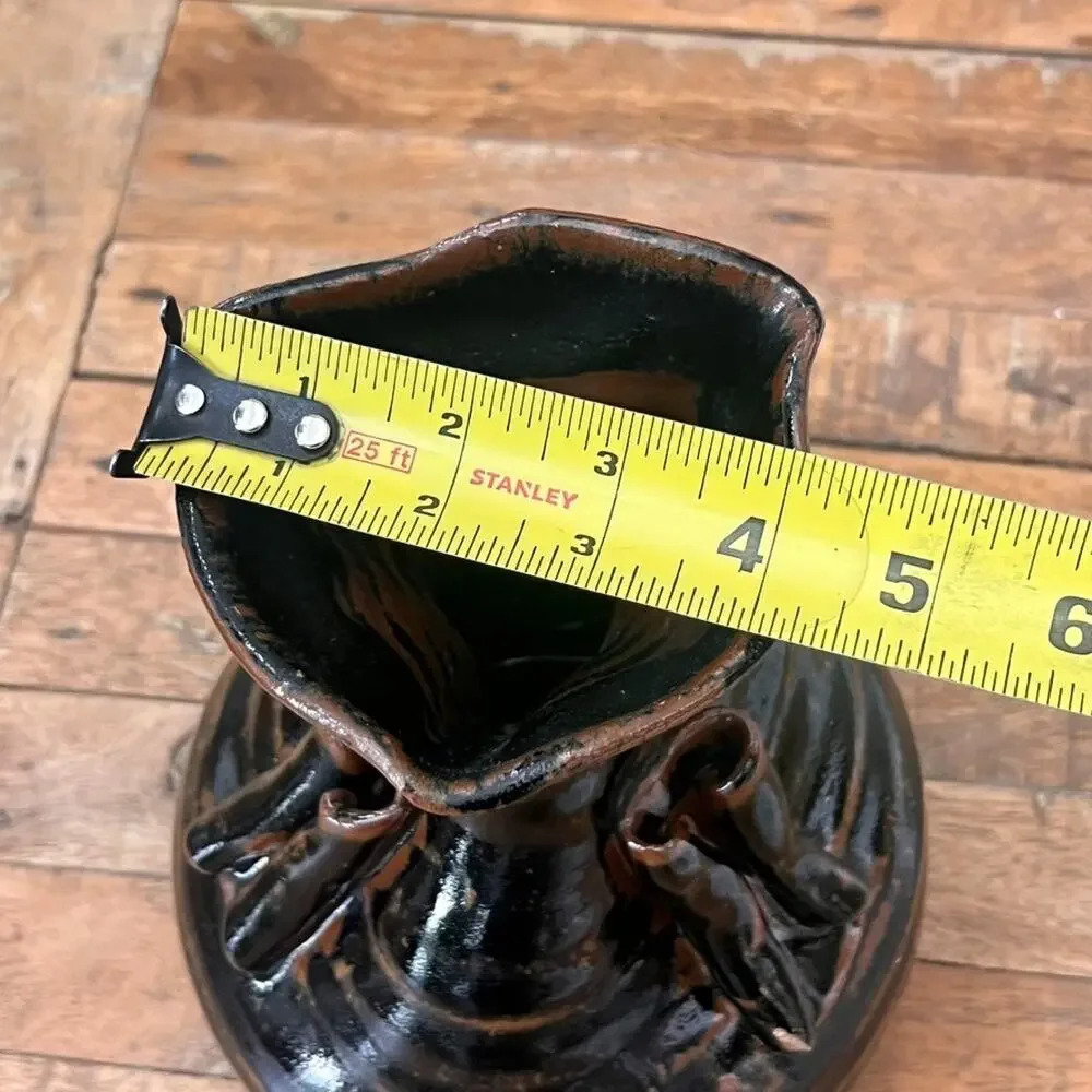 Studio Art Pottery Vase 9.5